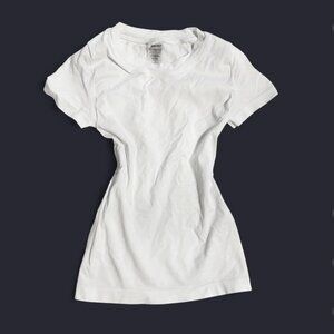 aritzia white willow sinch seamless shortsleeve
